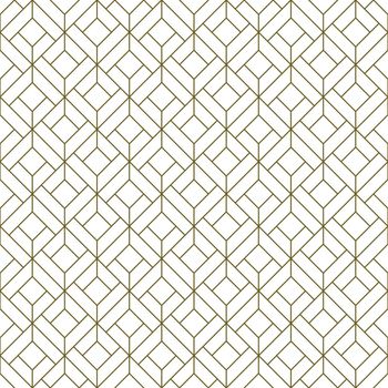 Seamless geometric ornament . Brown color thin lines .