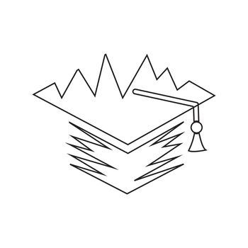 bachelor hat logo