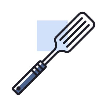Kitchen spatula vector icon. Kitchen appliances