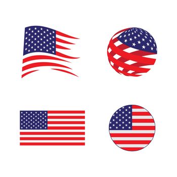 American flag illustration