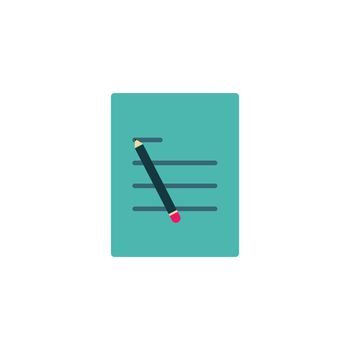 Notebook icon logo vector