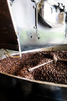 Roasting process of coffee
