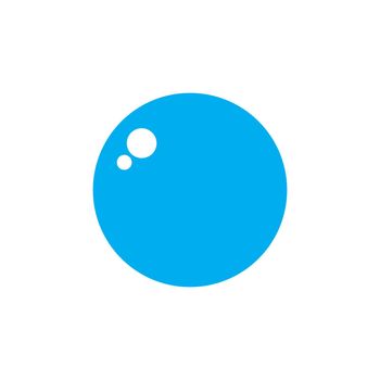 Bubble icon logo vector 