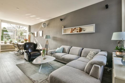 Modern lounge area
