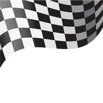 racing flag vector element background concept design
