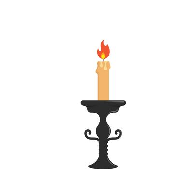 candle icon vector illustration design template
