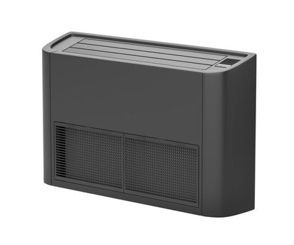 Black air conditioner