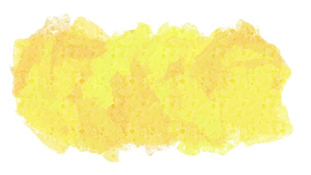 Yellow watercolor background for your design, watercolor background concept, vector.