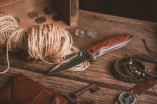 folding knife and other EDC for men