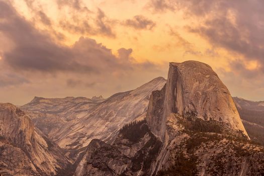 Landscape of Yosemite National Park in USA , au, 