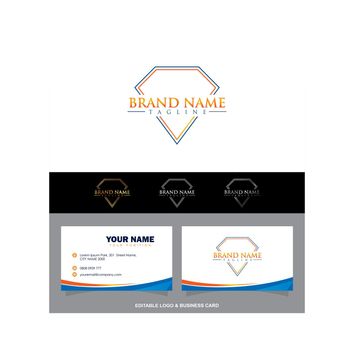 Diamond Logo and Business Card
