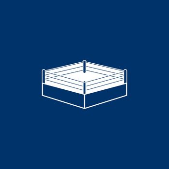 boxing ring logo