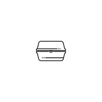 Styrofoam Lunch Box Icon