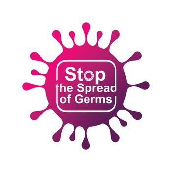 Stop the spread of Germs Sign