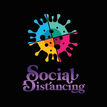 Social Distancing Sign 