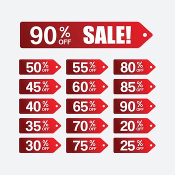 Percentage Discount Sale Banner Template
