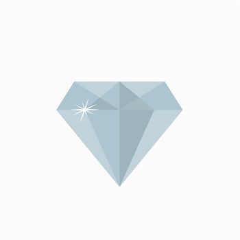 daimond icon Vector Gemstone symbol