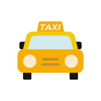 Modern cab icon. Taxi icon. Vector.
