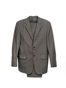 Mens suit isolate