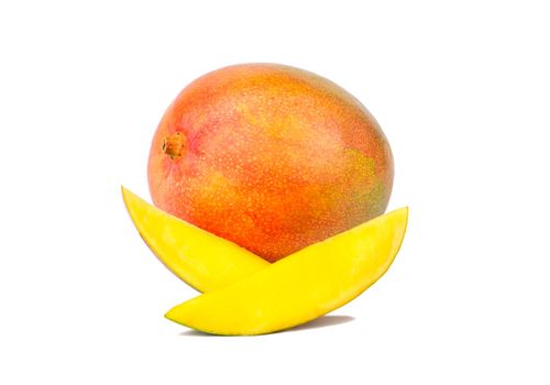 Mango fruit with slice