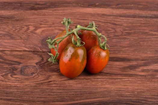 Sprig of red tomatoes