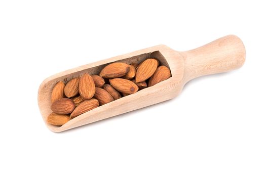 Almonds in a scoop