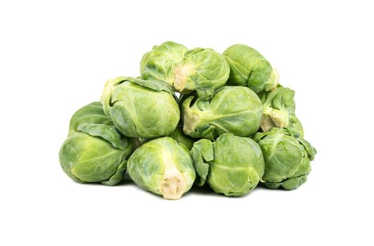 Heap of brussels sprouts