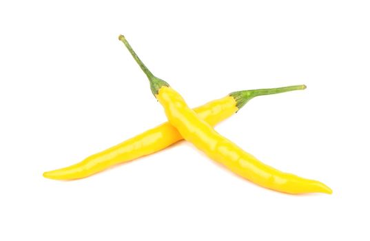 Yellow chili peppers