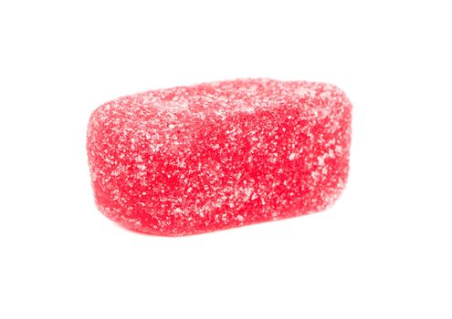 Red jelly candy