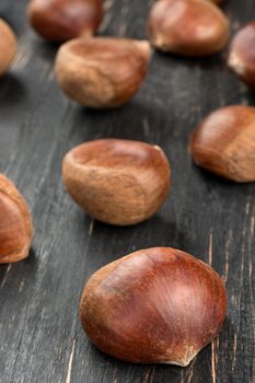 Fresh edible chestnuts