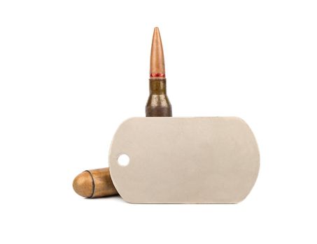 Bullet and dogtag
