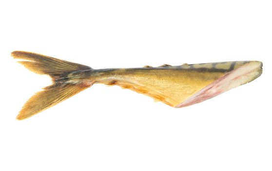 Tail smoked mackerel