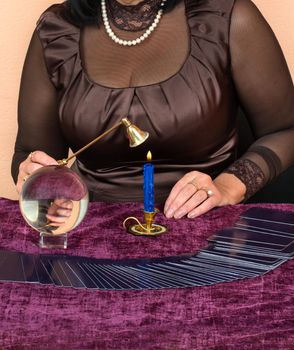 Woman fortune teller