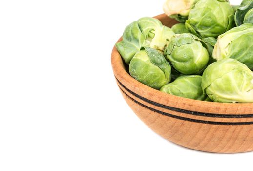 Brussels sprouts in bowl
