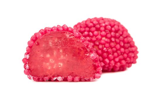 Red berry jelly candy