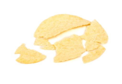 Broken potato chip