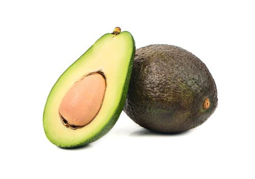 Avocado Hass with half