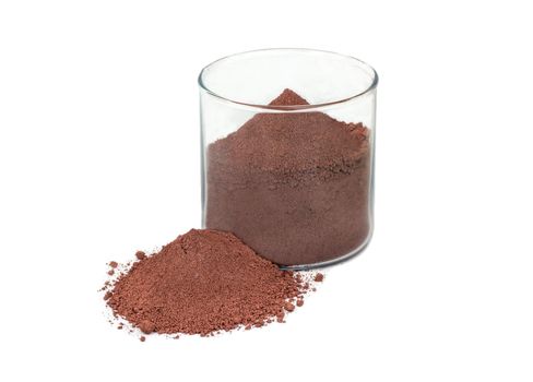 Brown chemical powder