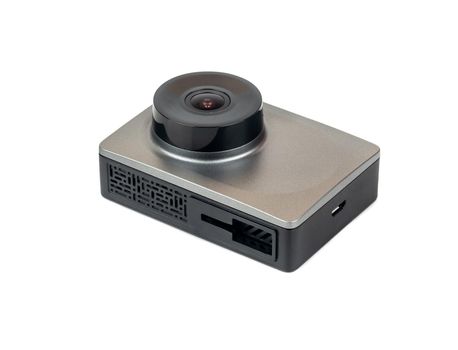 Dashboard camera isolated