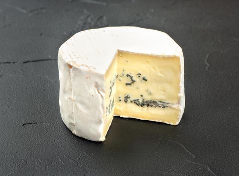 Piece brie cheese