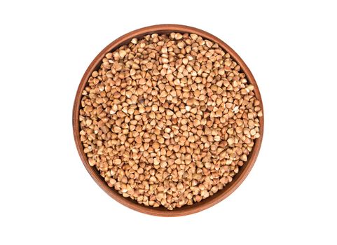 Buckwheat in a bowl