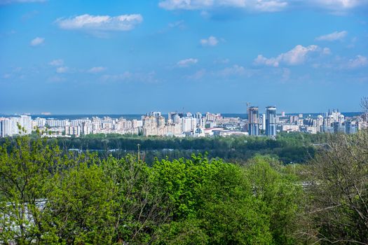 Landscape of city of Kiev