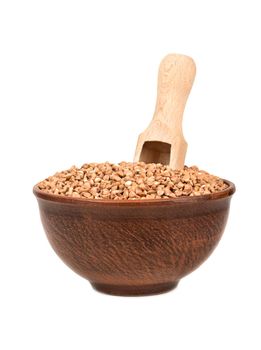 Buckwheat in a bowl