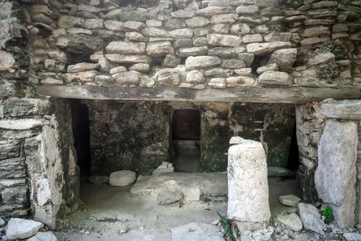 Ruins of the ancient Mayan civilization in Chichen Itza. Mexico.