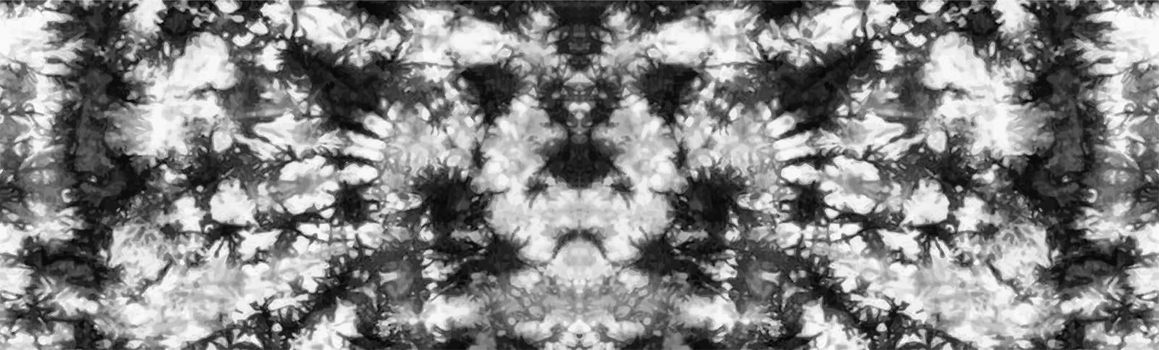 Tie dye background Geometric pattern texture Vector illustration Shibori Abstract batik brush seamless and repeat pattern design Black, white, gray Paint splatter