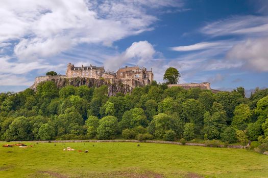 Stirling Castle, is one of the largest and most important castles in Scotland, UK
