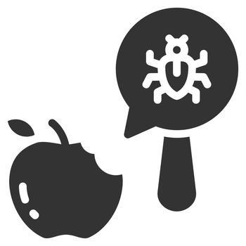 Pest icon design glyph style