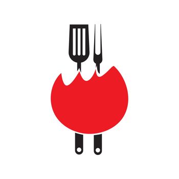 Grill barbeque icon logo free vector 