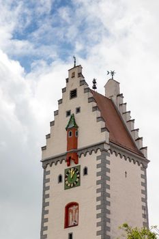 Tower of the city gate of Bad Waldsee, Germany