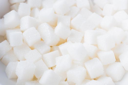 Sugar cube texture background sweet food ingredient
